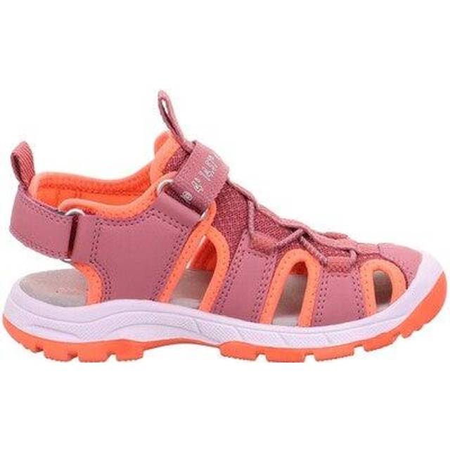 Superfit Tornado Light, sandaler för flickor, Rosa Orange 5 500, 38 EU