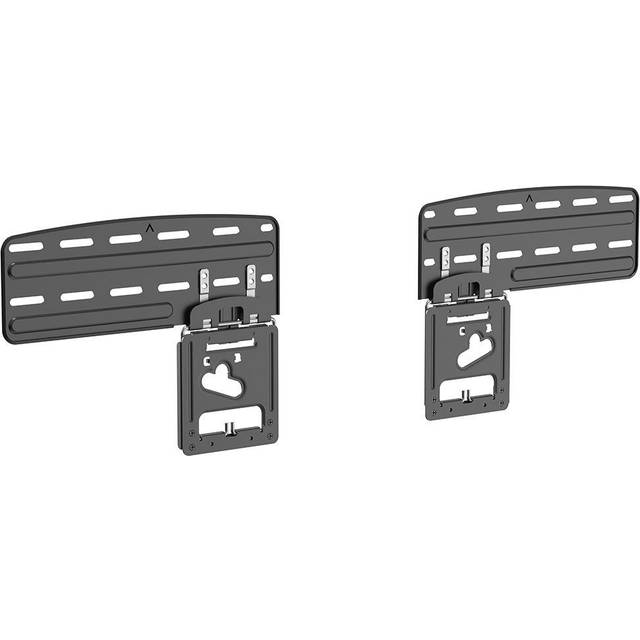Multibrackets M QLED/UHD Series - Monteringssats (monteringsplatta, monteringsarm) - smal passform - för platt panel - svart - skärmstorlek: 43"-85" - väggmonterbar - för Samsung QA65QN90, QA75QN90, QE43QN90, QN43QN90, QN50QN90, QN55QN90, UN55AU8000, UN75