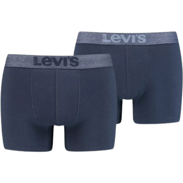 LEVI'S® Levis Men Mel Wb Boxer Brief Org Co 2P |Blå |XXL
