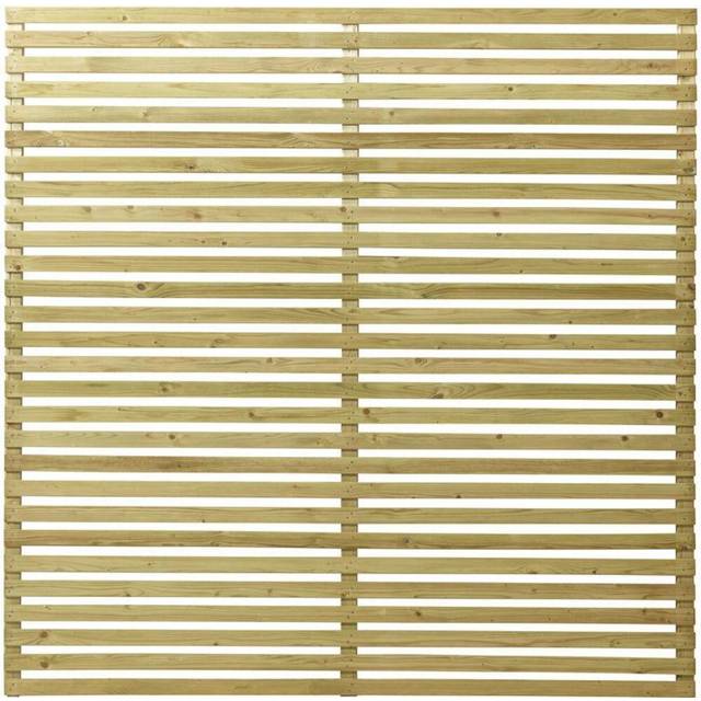 Skärm Grundmålad Svart 180 x 180 cm