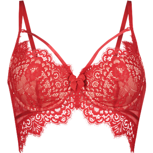 Hunkemöller Formpressad longline-bh med bygel Marilee Svart