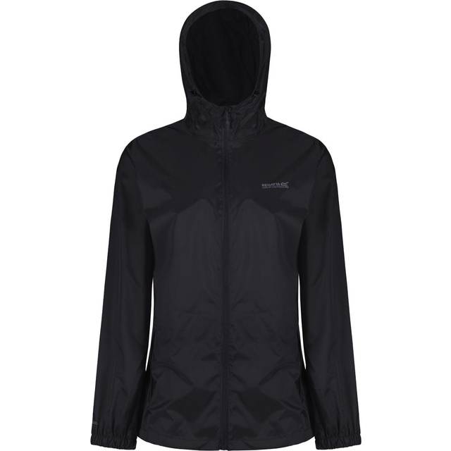 (18 UK, Black) Regatta Womens/Ladies Pack It III Waterproof Jacket