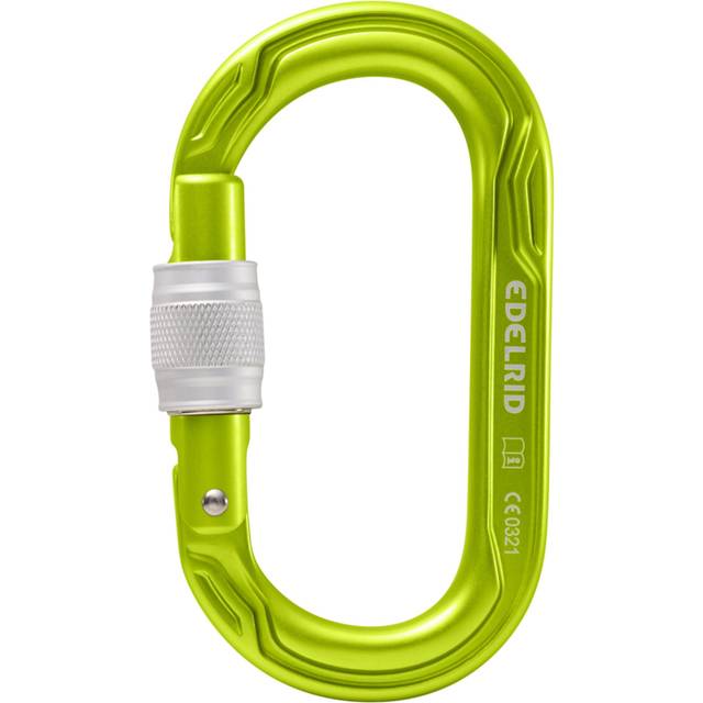 Edelrid Oval Power 2500 PermaLock Carabiner - Night