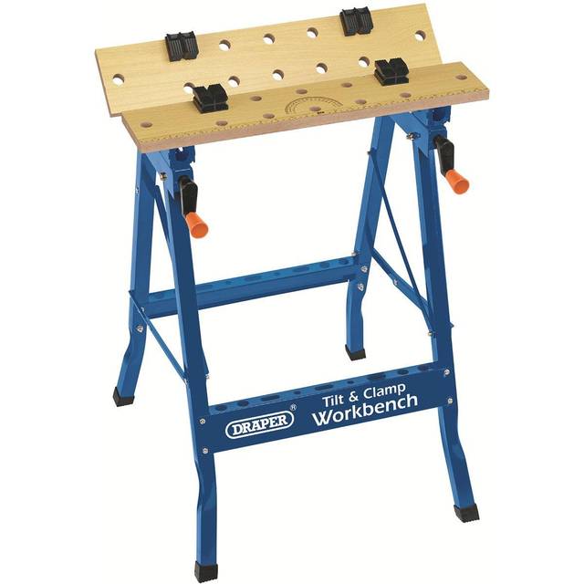 Draper Tilt & Clamp Fold Down Workbench, 600mm 09951