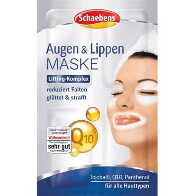 Schaebens Schaebens Face Mask Eyes&Lips 4X1,5ml
