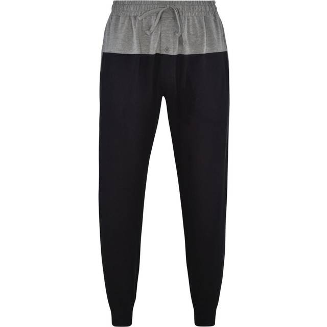 Hanes Men's X-Temp Jersey Jogger Lounge Pant - Heather Grey Large (Large)