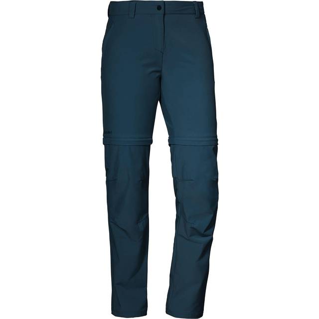 Schöffel - Women's Pants Ascona Zip Off - Walking trousers size 42 - Regular, blue