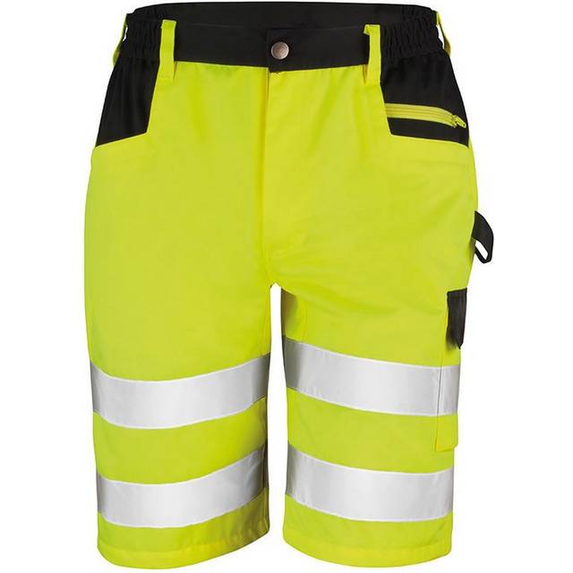 (2XL, Orange) Result Core Mens Reflective Safety Cargo Shorts
