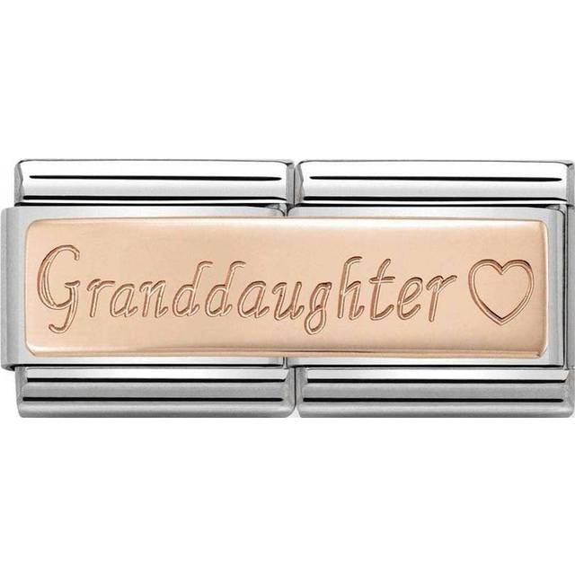 Nomination Rose Gold Granddaughter Charm