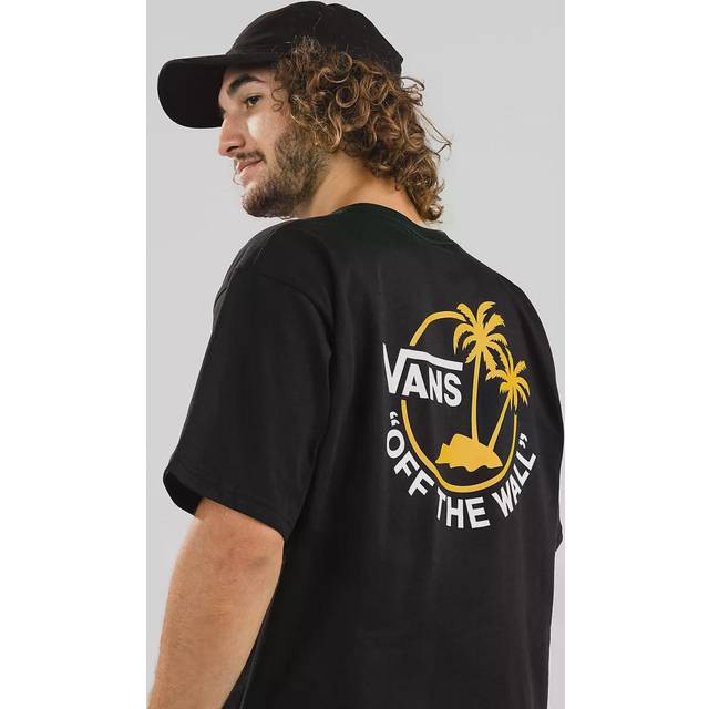 Vans Classic Mini Dual Palm II T-shirt (Black / Golden Yellow)