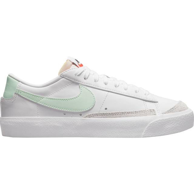 Nike Blazer Low 77 White Barely Green Women Sneakers DC4769-111 38.5