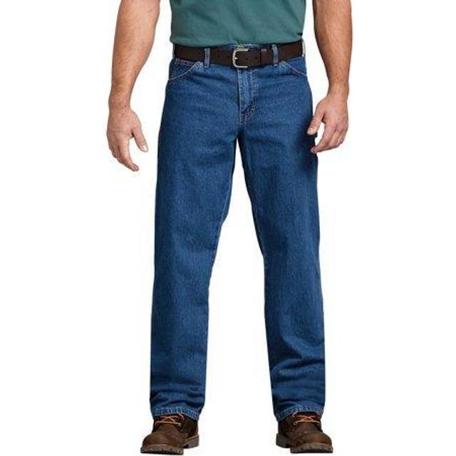 Dickies mens Relaxed Straight-fit Carpenter Jeans  Indigo Blue  32W x