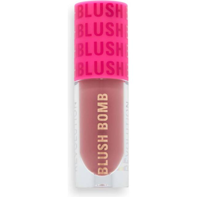 Makeup Revolution Blush Bomb Cream Blusher Rose Lust
