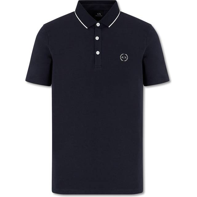 Piquet polo shirt with logo
