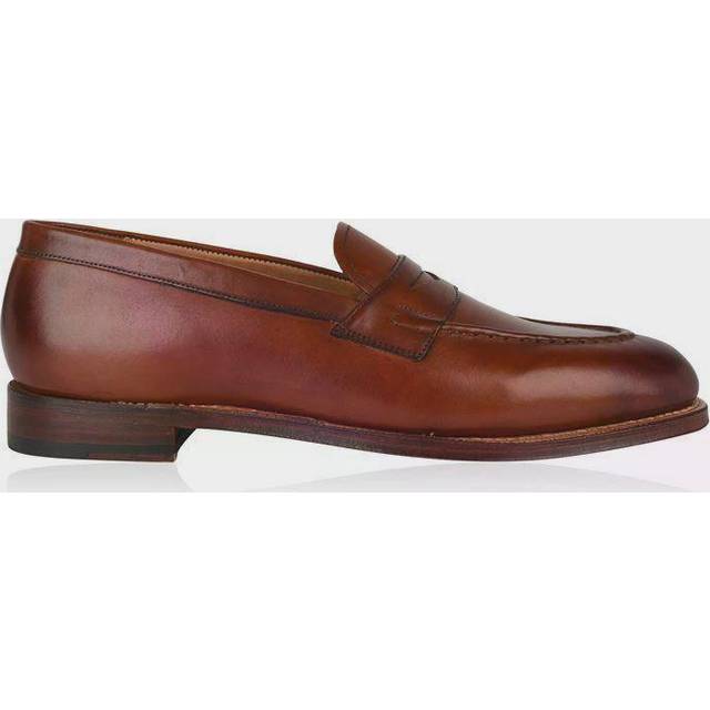 Grenson - Lloyd Leather Penny Loafers - Men - Black - UK 7