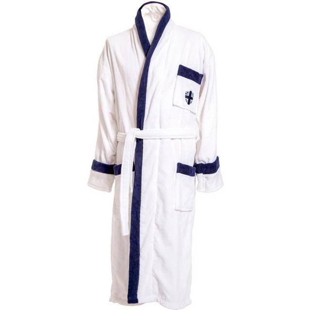 Lord Nelson Victory Velour Robe Vit L/XL