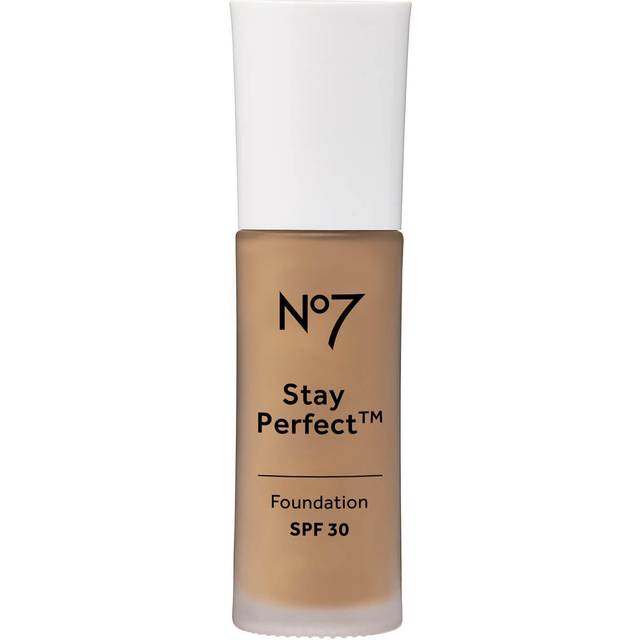 No7 stay perfect foundation spf30 | 24hr wear | medium coverage | 30ml