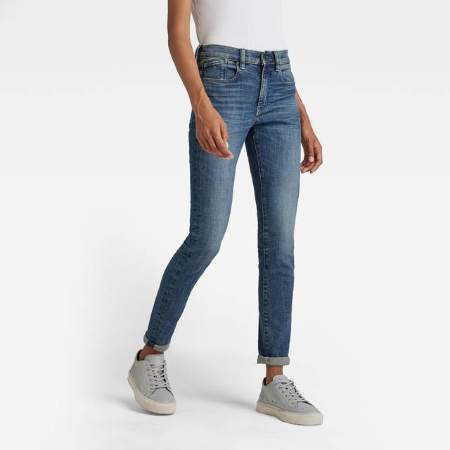 G-STAR RAW dam Jeans Lhana Skinny , Blau (Faded Cascade C051-c606) , 24W / 30L