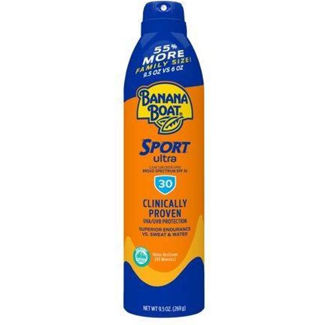 Banana Boat Sport Ultra SPF 30 Sunscreen Spray  9.5oz | Banana Boat Su
