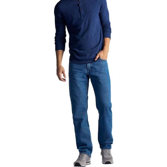 Lee Men's Regular Fit Straight Leg Jean  Vintage Stone  36W x 30L