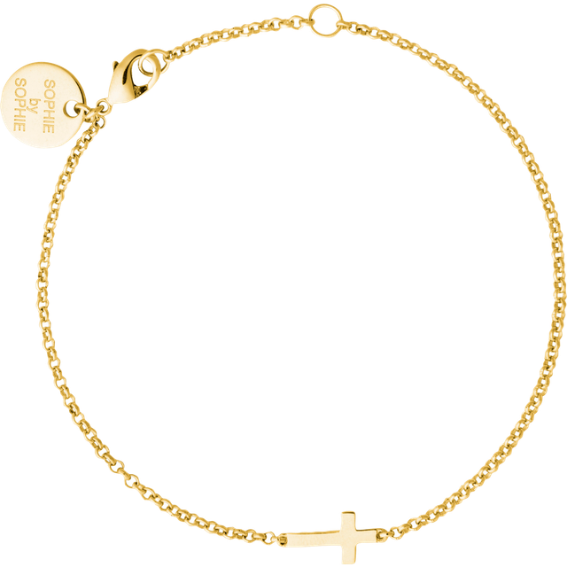 SOPHIE by SOPHIE - Cross Bracelet Gold
