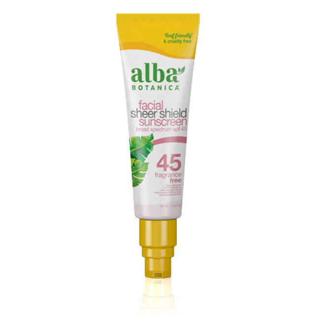 Alba Botanica Hawaiian Face Sunscreen SPF 50 Island Vibe 3 fl oz