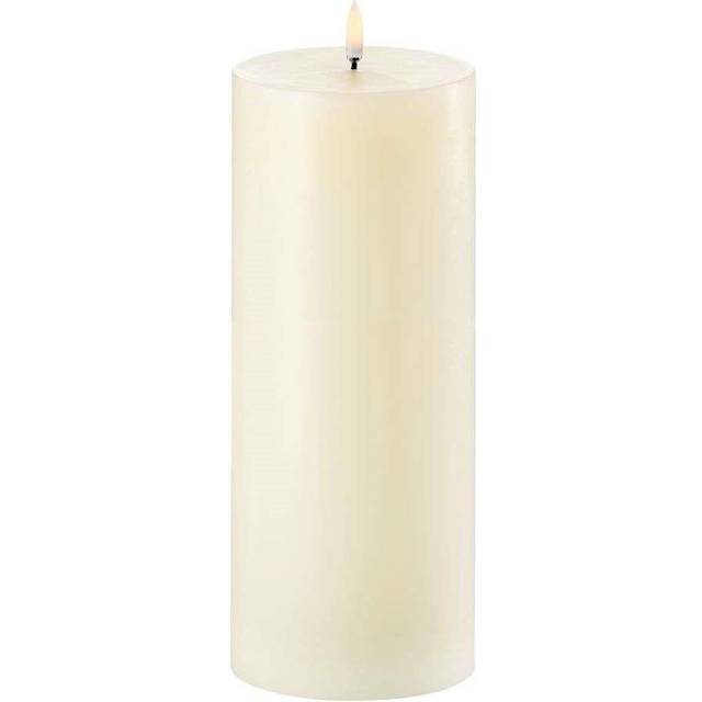 UYUNI Lighting LED Kerze PILLAR 10,1 x 25 cm ivory