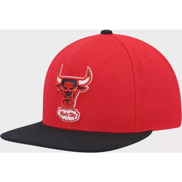 Mitchell & Ness - NBA Röd snapback Keps - Chicago Bulls Team 2 Tone 2.0 Red/Black Snapback @ Hatstore