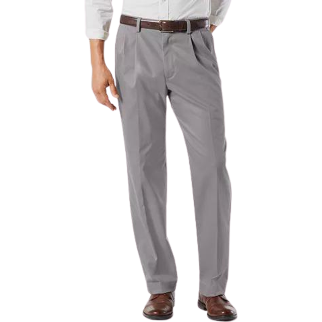 Dockers Men's Classic Fit Easy Khaki Pants-Pleated (Standard and Big &