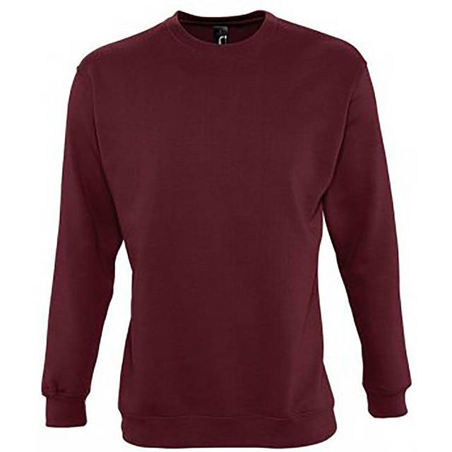 (2XL, Burgundy) SOLS Unisex Supreme Sweatshirt