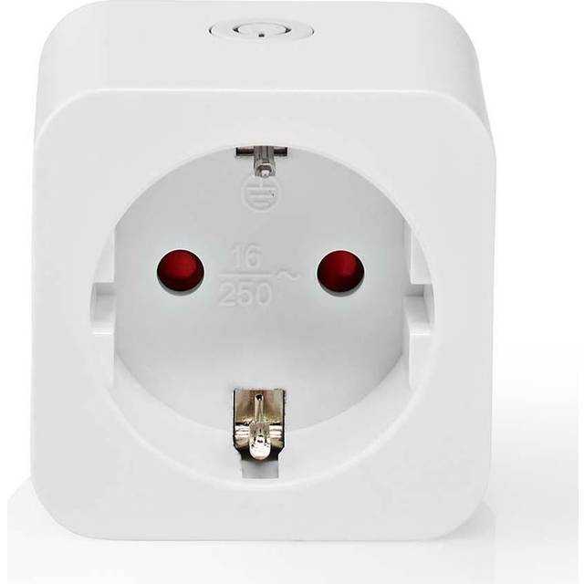Vägguttag Nedis Smartlife Wifi Smart Plug Med Elmätning