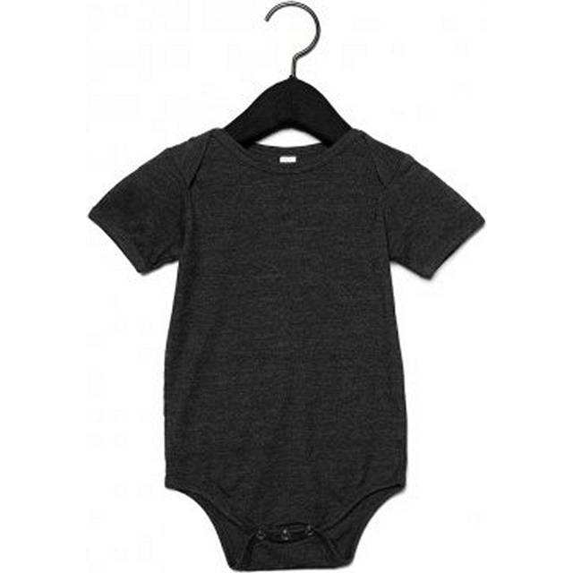 Bella + Canvas Baby Jersey Short Sleeve Onesie 6-12 dark grey