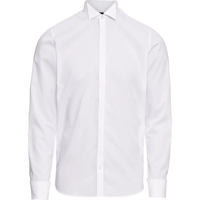 Olymp Level Five Tuxedo Shirt Body Fit White size 37