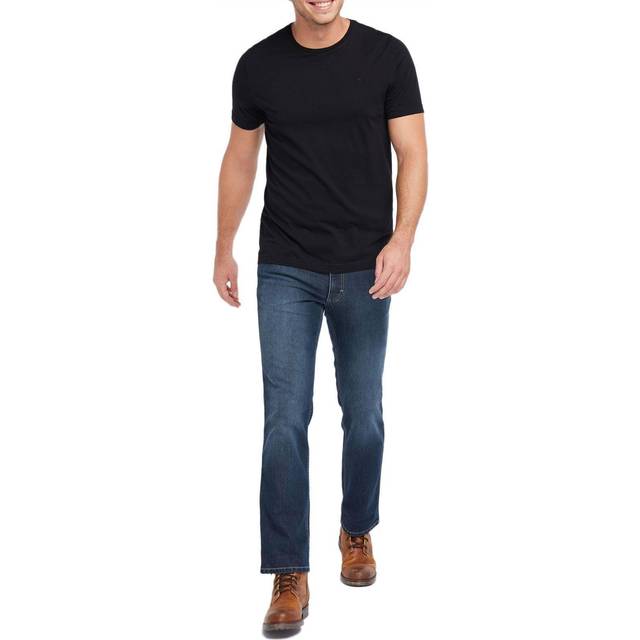 MUSTANG Herr regular fit Michigan raka jeans, 583 blå, 30W x 34L
