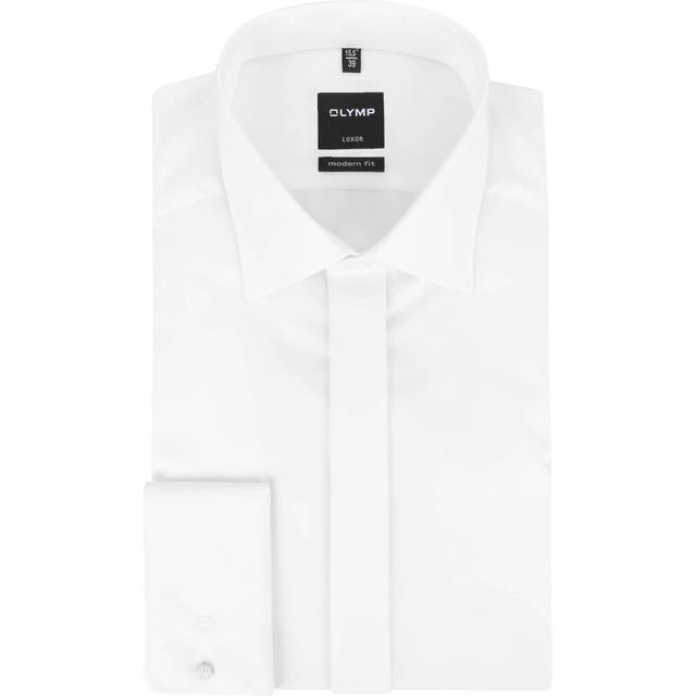OLYMP Luxor Tuxedo Shirt White size 43