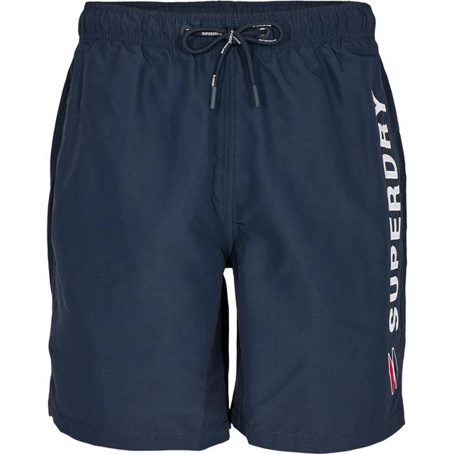 Superdry W2-badshorts för män, djup marin, S