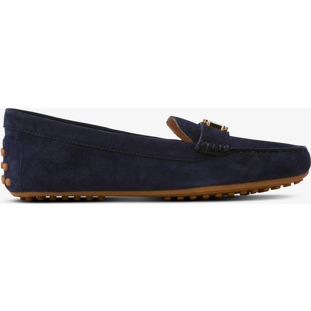 Smooth Leather Flat Loafers - Black - 36 (3.5)