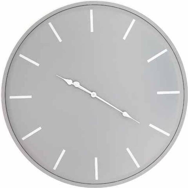 Karlsson Large Wall Clock - Metal - L5 x W80 x H80 cm - Grey