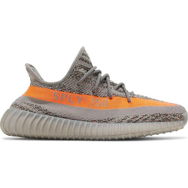 adidas Mens Yeezy Boost 350 V2 Reflective GW1229 Beluga - Size 6.5