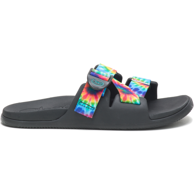 Chaco Women's CHILLOS Slide Sandal  Dark Tie Dye  7