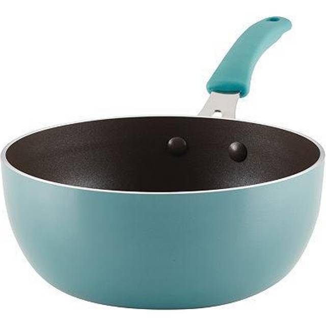 Cook + Create 3-Quart Nonstick Saucier Pan - Agave Blue