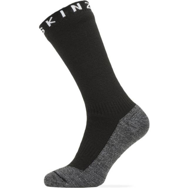 Sealskinz Waterproof Warm Weather Soft Touch Mid Length Sock - Black