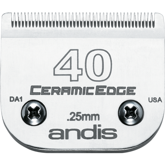 Andis - 64265  Ceramic Edge Detachable Pet Clipper Blade - Comprised of Carbon-Infused Steel  Exclusive Hardening Process - for AGC  BG  DBLC  FHC & B