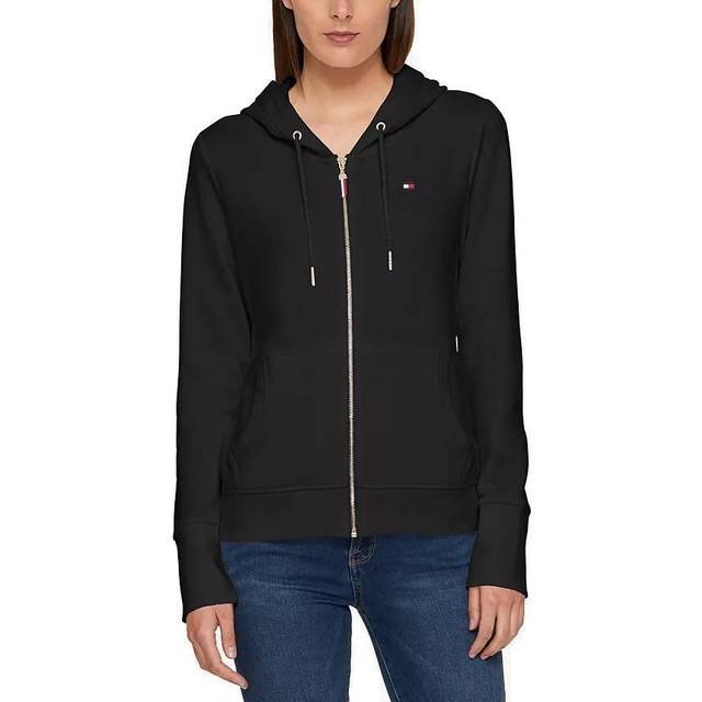 Tommy Hilfiger Zip-up Hoodie - Classic Sweatshirt for Women with Draws