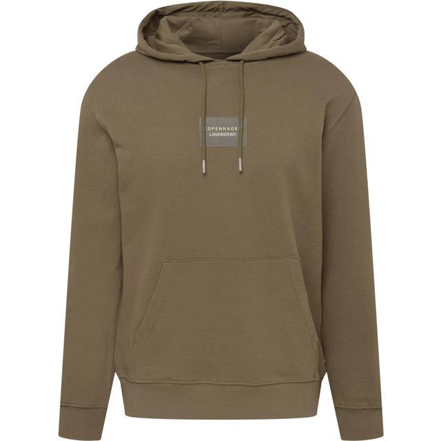Lindbergh - Tröja Half Zip Melange Knit - Svart