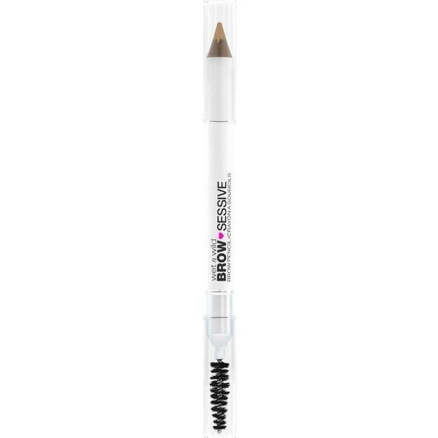 Eyebrow Pencil By Wet n Wild Brow-Sessive Brow Makeup Pencil Liner Blending Brush  Precise  Fine Tip  Shapes  Defines  Fills  Blonde Taupe