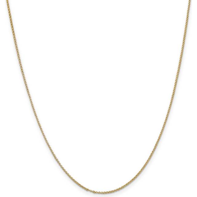 Quality Gold PEN320-20 1.15 mm x 20 in. 14K Yellow Gold Rolo Pendant Chain
