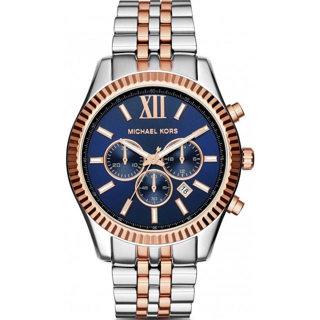 Michael Kors Mens Lexington Two-Tone Watch MK8412