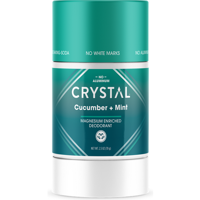Crystal Magnesium Enriched Deodorant Stick Cucumber & Mint 2.5 oz