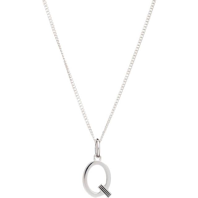 Rachel Jackson Art Deco 22 Carat Gold Plated Initial Necklace, One Colour, Size S, Women